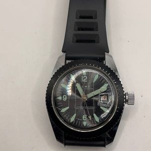 Vintage Mens ACME/ Lucerne Dive Watch W/ Date Just